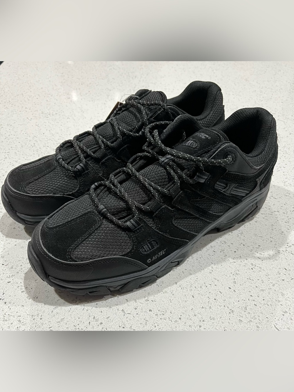 Men’s Hi-Tex RAVUS LOW CH80296M-BB Black Leather Size 12M  NWT - Picture 3 of 7